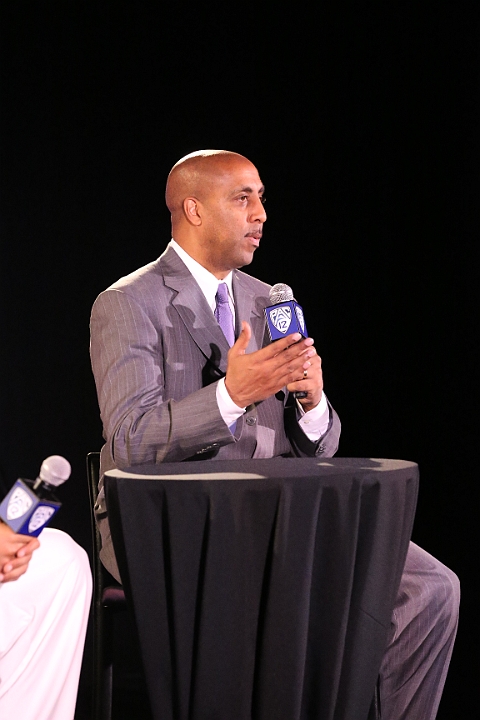 2012 Pac-12 BBall Media-054.JPG - 2012 Pac-12 Basketball Media Day, November 1, 2012, held at the Pac-12 studios, San Francisco, CA.